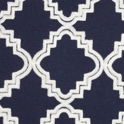 Eglo 420096 - Dekorativna blazina BERHALA 45x45 cm modra/bela