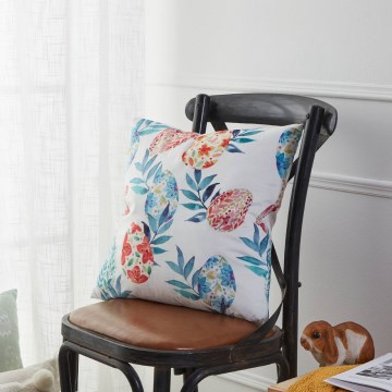 Eglo 420101 - Dekorativna blazina GEBENG 45x45 cm modra/rdeča