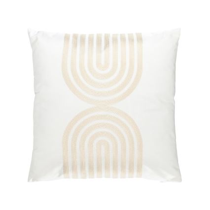 Eglo 420238 - Okrasna blazina BERHALA 45x45 cm bela/bež