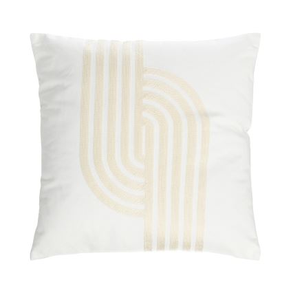 Eglo 420241 - Dekorativna blazina BERHALA 45x45 cm bela/bežna