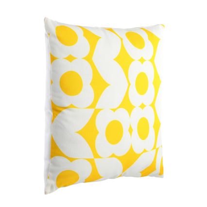 Eglo 420245 - Okrasna blazina TSUNAN 45x45 cm rumena