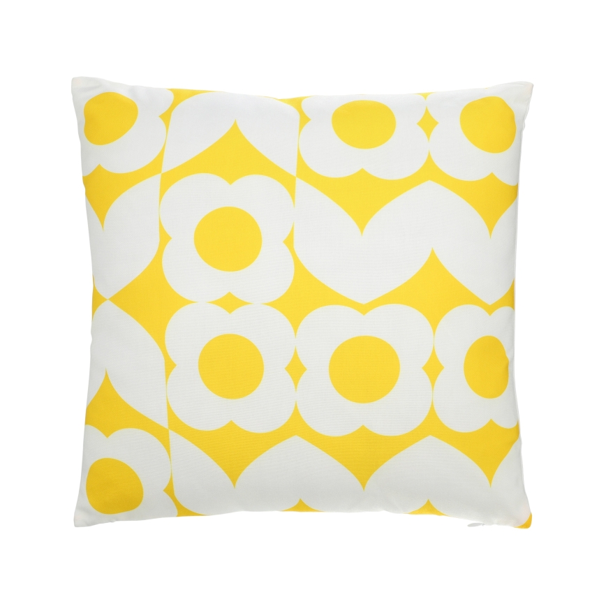 Eglo 420245 - Okrasna blazina TSUNAN 45x45 cm rumena