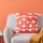 Eglo 420247 - Dekorativna blazina TSUNAN 45x45 cm oranžna