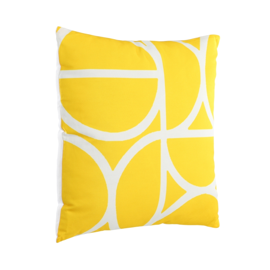 Eglo 420248 - Dekorativna blazina TSUNAN 45x45 cm rumena