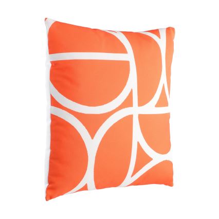 Eglo 420251 - Dekorativna blazina TSUNAN 45x45 cm oranžna