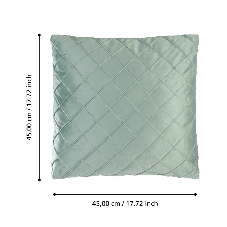 Eglo 420252 - Okrasna blazina SHOURA 45x45 cm zelena