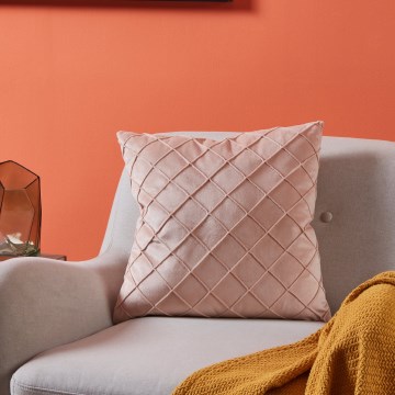 Eglo 420253 - Okrasna blazina SHOURA 45x45 cm rožnata