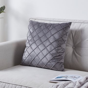 Eglo 420254 - Dekorativna blazina SHOURA 45x45 cm siva