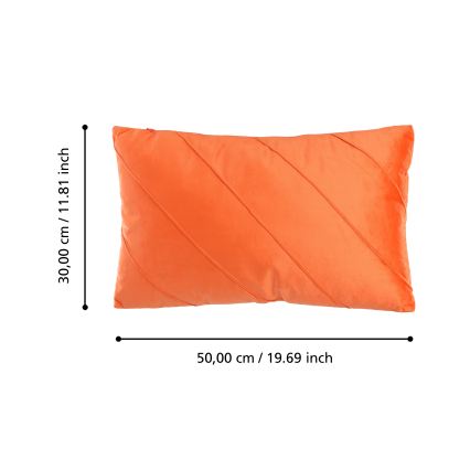 Eglo 420257 - Okrasna blazina SHOURA 30x50 cm oranžna