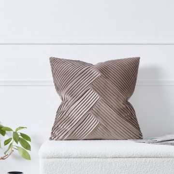 Eglo 420266 - Dekorativna blazina SHOURA 45x45 cm rjava