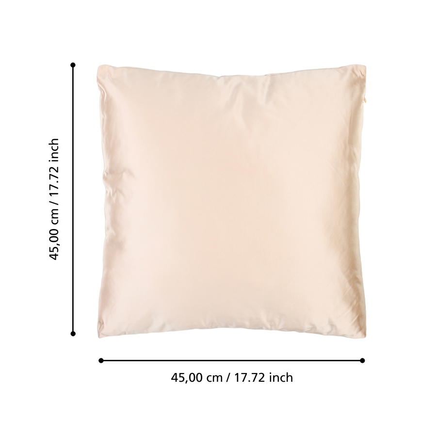 Eglo 420275 - Okrasna blazina KYONAN 45x45 cm rožnata