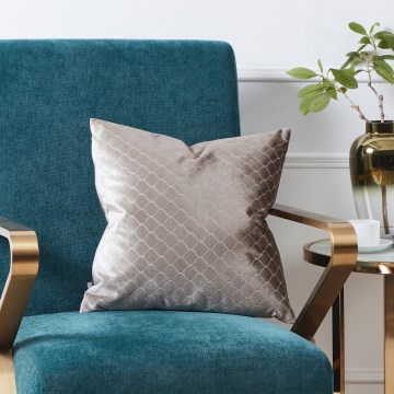 Eglo 420284 - Dekorativna blazina SINGU 45x45 cm siva