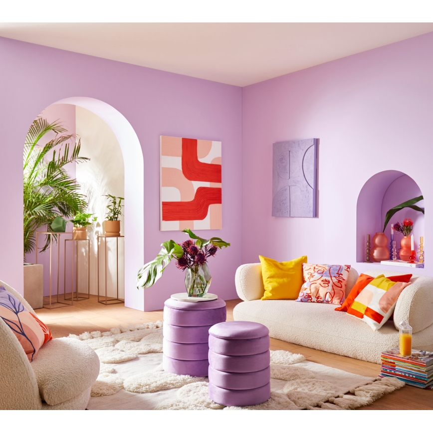 Eglo 420289 - Okrasna blazina BERHALA 50x50 cm rumena