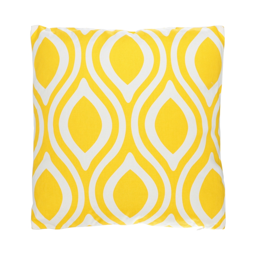 Eglo 420293 - Dekorativna blazina CHEVERY 45x45 cm rumena