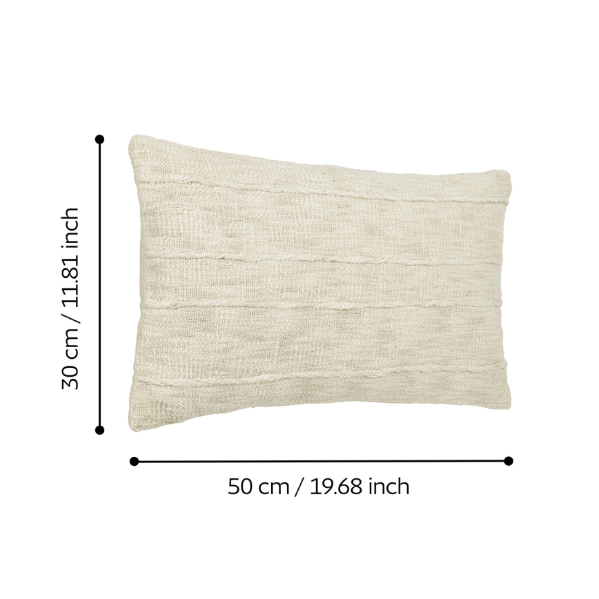 Eglo 420336 - Okrasna blazina SHILABO 50x30 cm v bež barvi