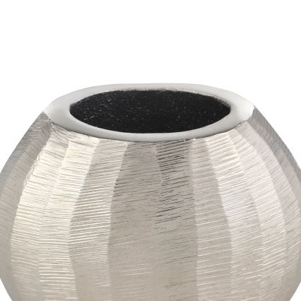 Eglo - Kovinska vaza 9,5x11 cm mat krom