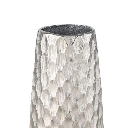 Eglo - Kovinska vaza 31x12 cm srebrna