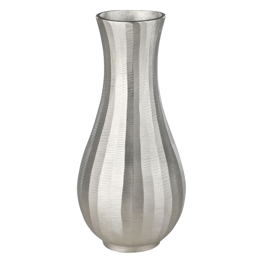 Eglo - Kovinska vaza 28,5x13 cm srebrna