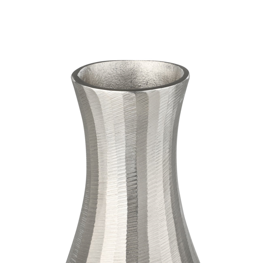 Eglo - Kovinska vaza 28,5x13 cm srebrna