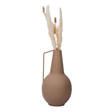 Eglo - Kovinska vaza 39x21 cm rjava