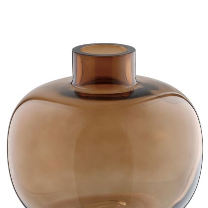 Eglo 421213 - Steklena vaza SIRANANA 11,8x13 cm rjava/dimna