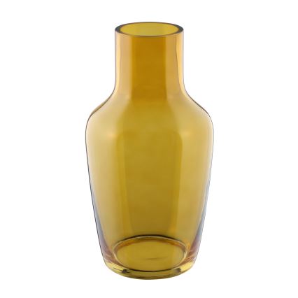 Eglo 421223 - Steklena vaza SIRANANA 25x13,3 cm rumena/dimna