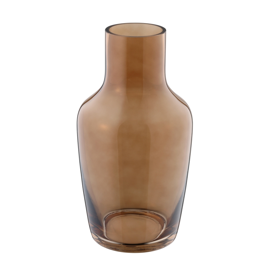 Eglo 421224 - Steklena vaza SIRANANA 25x13,3 cm rjava/dimna