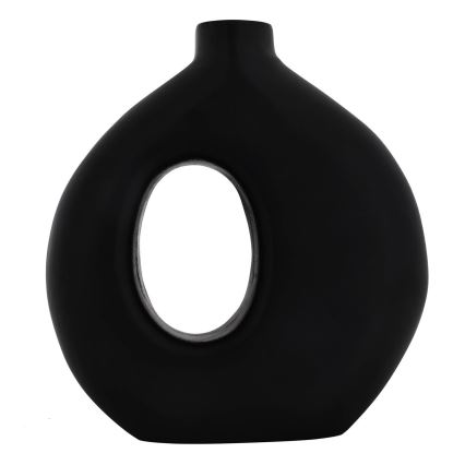 Eglo - Lesena vase 16,5x18 cm črna