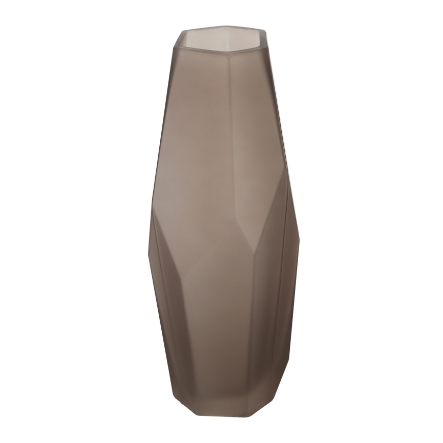 Eglo 421345 - Steklena vaza CLONONY 30x12 cm, rjava