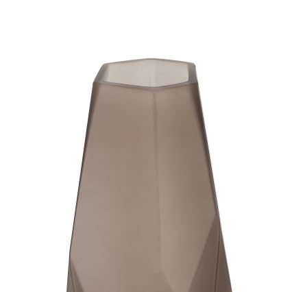 Eglo 421345 - Steklena vaza CLONONY 30x12 cm, rjava