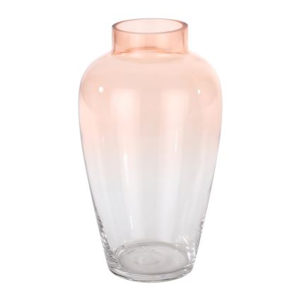 Eglo 421357 - Steklena vaza KENYASI 27x15,5 cm rožnata