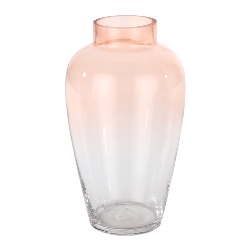 Eglo 421357 - Steklena vaza KENYASI 27x15,5 cm rožnata