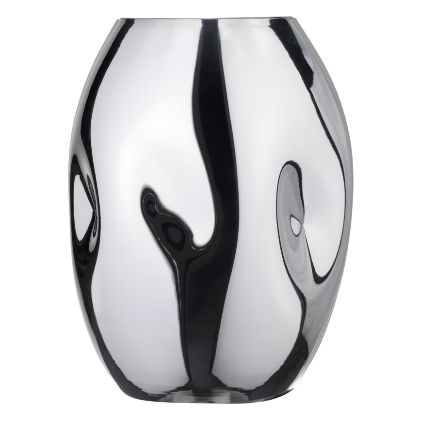 Eglo 421688 - Steklena vaza XIPORAI 19,8x14,5 cm sijajni krom