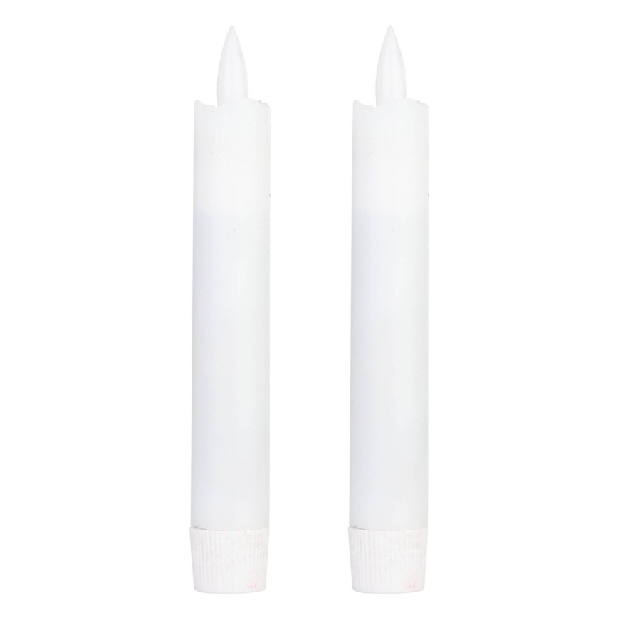 Eglo - SET 2x LED Sveča LED/1xAAA 15 cm bela