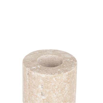 Eglo - Svečnik 5x5 cm bež marmor/bež