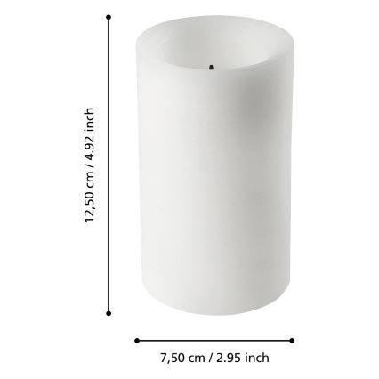 Eglo - LED Sveča LED/2xAA topla bela