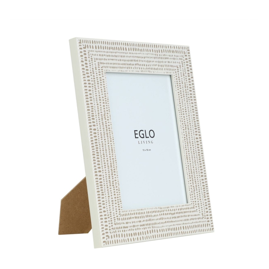 Eglo - Foto okvirček 13x18 cm krem barva