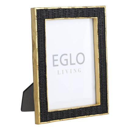 Eglo - Foto okvirček 13x18 cm črna/zlata