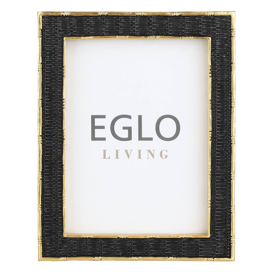 Eglo - Foto okvirček 13x18 cm črna/zlata