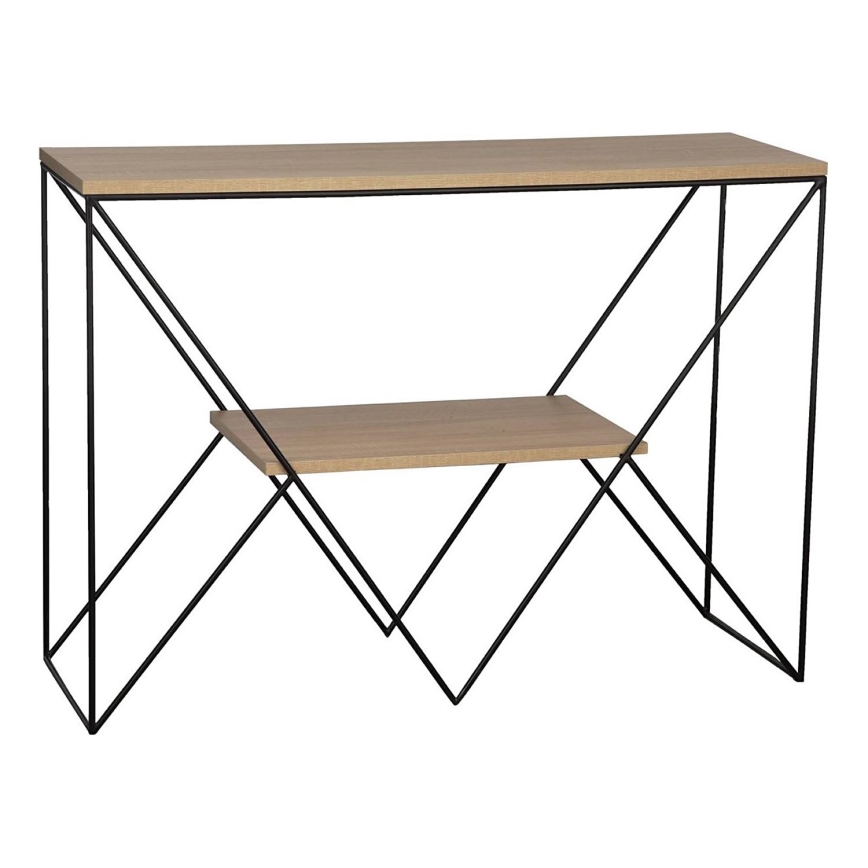 Eglo 424016 - Stranska mizica OTAWARA 77x106 cm rjava/črna