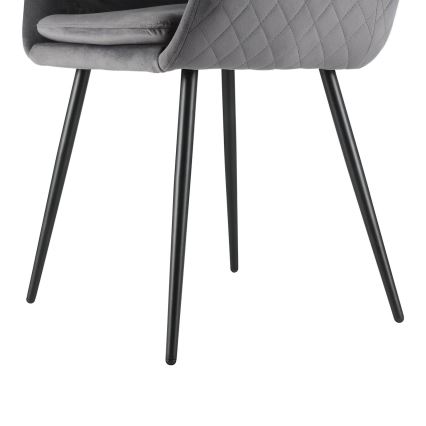 Eglo - Jedilni stol 87,5x58,5 cm siv