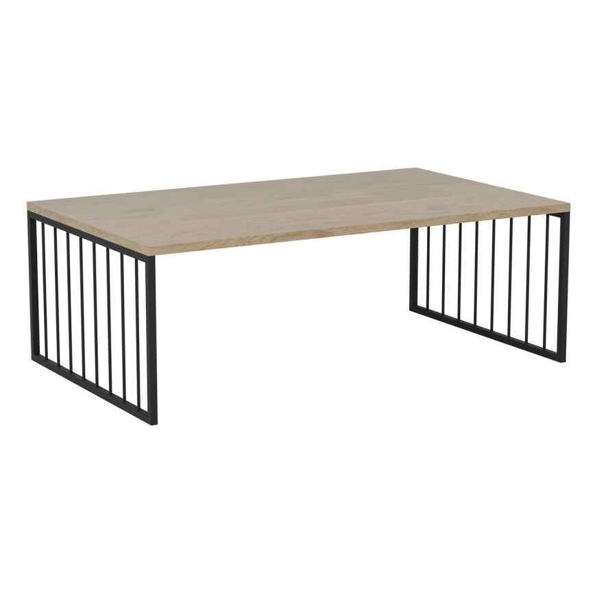 Eglo 424801 - Klubska mizica AUKSIDE 53,5x100 cm rjava/črna