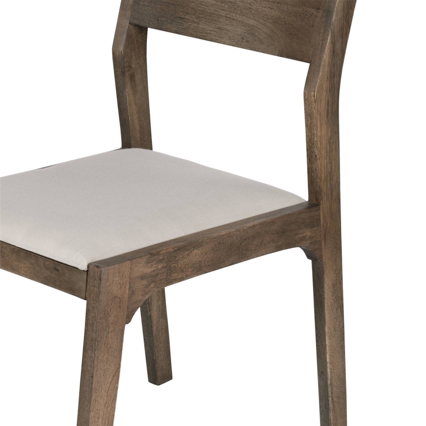 Eglo - Jedilni stol 84x55 cm rjava/krem barva