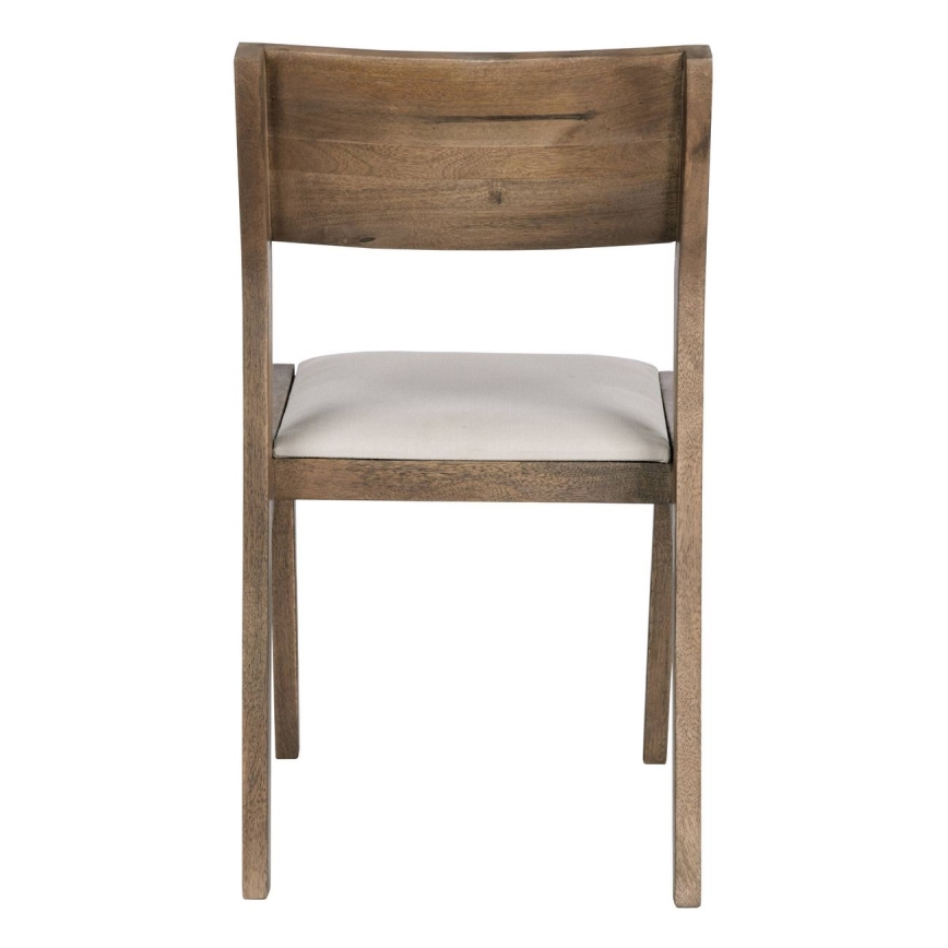 Eglo - Jedilni stol 84x55 cm rjava/krem barva