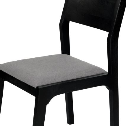 Eglo - Jedilni stol 84x55 cm črna/siva