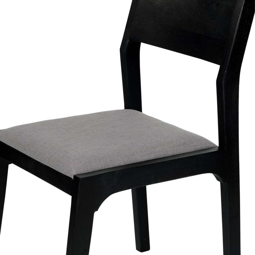 Eglo - Jedilni stol 84x55 cm črna/siva