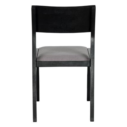 Eglo - Jedilni stol 84x55 cm črna/siva
