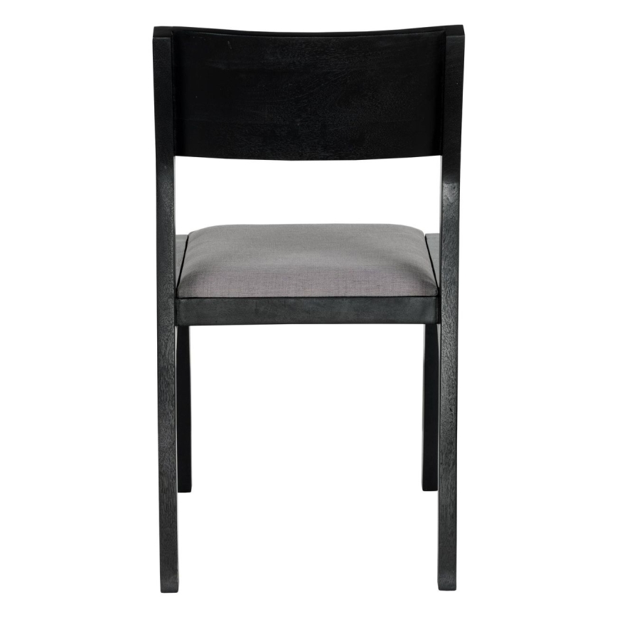 Eglo - Jedilni stol 84x55 cm črna/siva