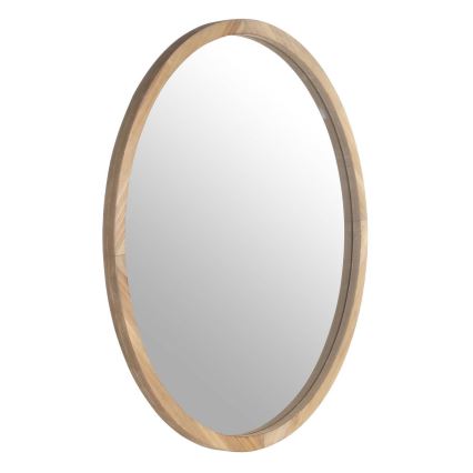 Eglo - Stensko ogledalo pr. 70 cm rjava