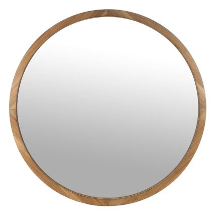 Eglo - Stensko ogledalo pr. 70 cm rjava